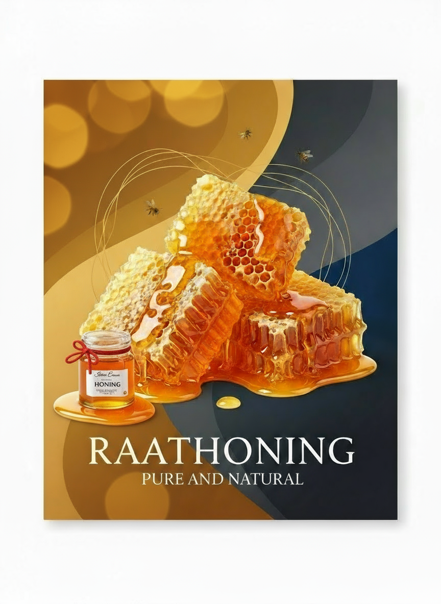 Raathoning zonder witte rand